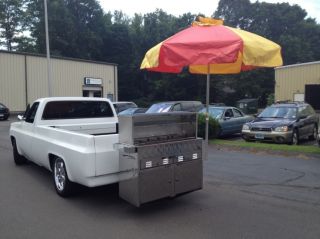 Catering Truck Lunch Truck Mobile Kitchen Hot Dog Cart Lunch Wagon
