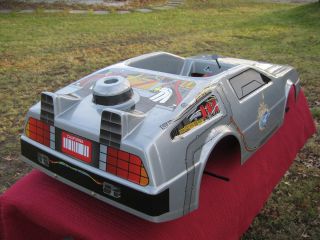 NOS Delorean Back To The Future Electric Ride On Car Like Power Wheels