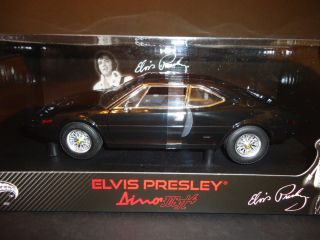 Hotwheels Elite Ferrari Dino 308 GT4 Black 1 18 Elvis Presley Limited