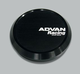 Advan Center Caps Machine Silver or Black Fits All Advan Wheels