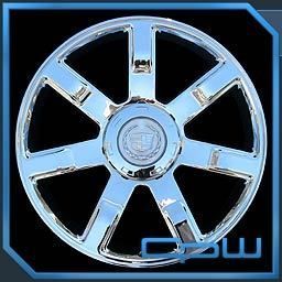 New 24 inch Chrome Plated Wheels Rims Fits Cadillac Escalade Tahoe