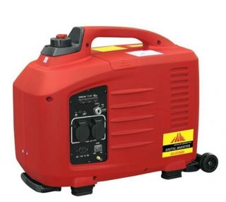 WATT Portable Gas Generator with slide handle, wheels & electric start
