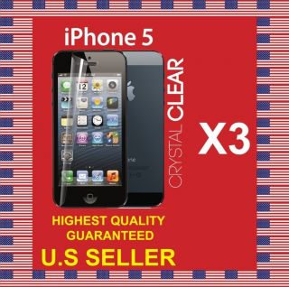 Cyrstal Clear Screen Protector Cover Guard Film for Apple iPhone 5