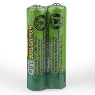 EUR € 4.77   1.6V 900mAh hoogspanning oplaadbare batterij (2 x AAA