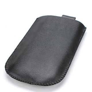 EUR € 2.29   lederen verticale Pouch Case for Nokia N97 (zwart