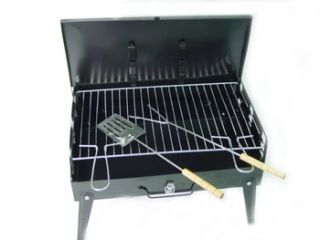 Portable BBQ Grill Briefcase Type Cool Barbeque New Free Delivery