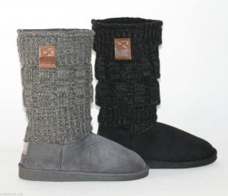 Stulpen Boots Stiefel grau & schwarz 36 42 NEU 29,95€ TOP