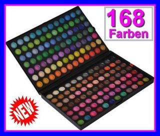 168 Farben/Set Eyeshadow Palette Lidschatten Make   Up Neu.Profiset