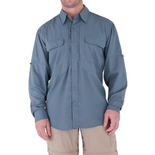 Royal Robbins Expedition Light Shirt   UPF 50+  Long Sleeve (For Men)   HARBOR BLUE (XL )