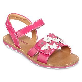 Okie Dokie Petunia Toddler Girls Sandals, Pink, Pink