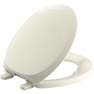 Kohler K 4663 47 FRENCH CURVE French Curve® Round Toilet Seat with Q2 Advantage