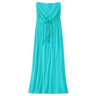 Mossimo Supply Co. Juniors Strapless Maxi Dress   Waterslide XS(1)