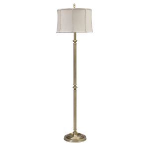 House of Troy HOU CH800 AB Coach Antique Brass Floor Lamp