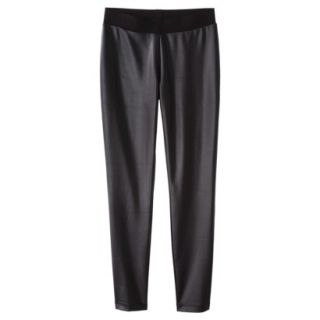 Mossimo Womens Coated Ankle Pant   Black M