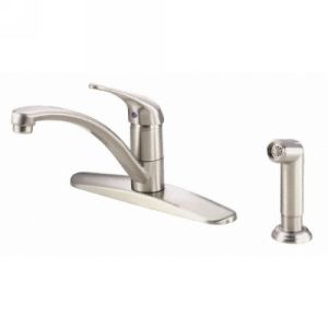 Danze D407112SS Melrose  Melrose Single Handle Kitchen Faucet with Side Spray