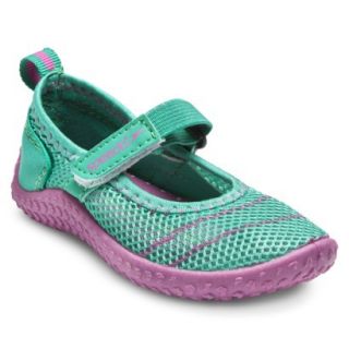 Speedo Toddler Girls Mary Jane Water Shoes Teal & Pink   Medium