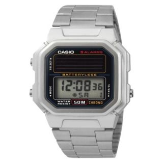 Casio Mens Classic Digital Watch   Silver   A158WEA 9