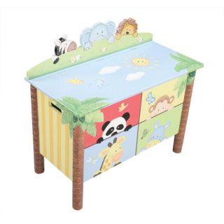 Teamson Kids Sunny Safari Toy Box W 8269A