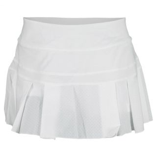 Nike Women`s Pleated Woven Tennis Skirt Large 100_White