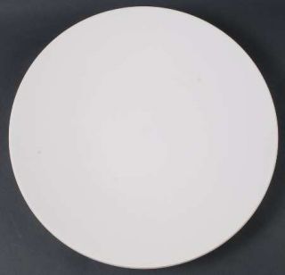 Sasaki China Colorstone White (Matte,No Texture) 13 Chop Plate (Round Platter),