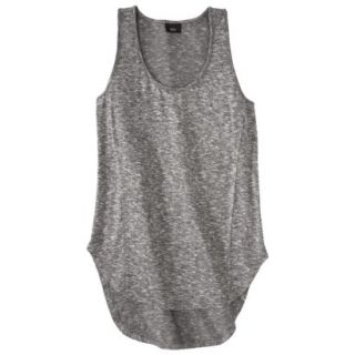 Mossimo Womens Knit High Low Tank   Heather Gray L