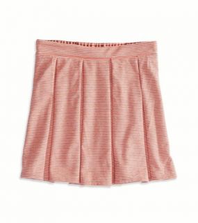 Pink AE Pleated Circle Skirt, Womens XXL