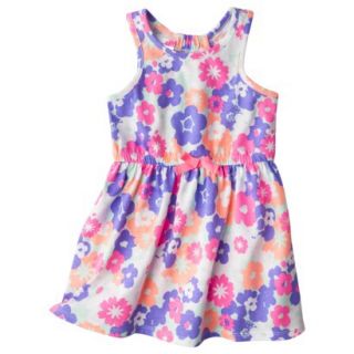 Circo Infant Toddler Girls Neon Floral Sun Dress   Joyful Mint 2T