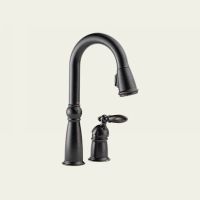 Delta Faucet 9955 RB DST Victorian Single Handle Pull Out Spray Bar Faucet