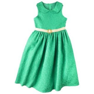 Girls Special Occasion Dress   Green 10