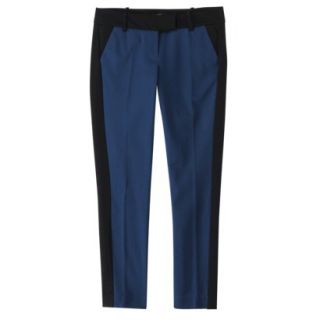 Mossimo Womens Striped Ankle Pant   Blue/Black 18