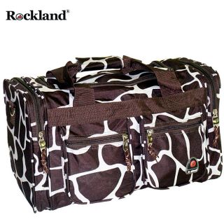 Rockland Bel air Giraffe 19 inch Carry on Tote / Duffel Bag