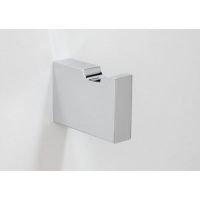 Rohl QU710 STN Wave Wave Wall Mount Single Robe/Towel Hook
