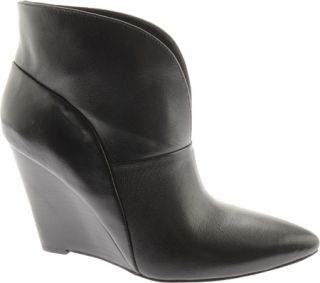 Womens Nine West Darbie   Black Leather Boots