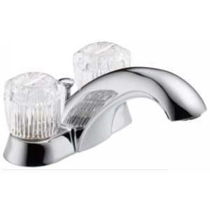 Delta Faucet 2522LF MPU Classic Two Handle Centerset Bathroom Faucet