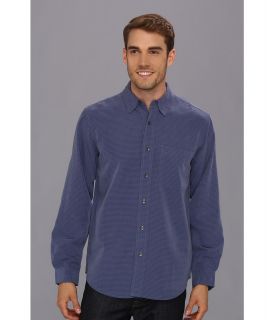 Royal Robbins Desert Pucker L/S Shirt Mens Long Sleeve Button Up (Blue)