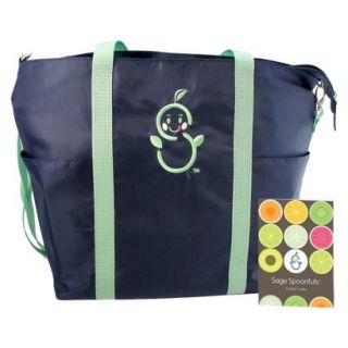 Sage Spoonfuls Sage Mommy Tote with Pocket Guide