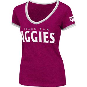 Texas A&M Aggies Colosseum NCAA Womens Blitz Vneck T Shirt