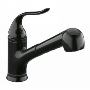 Kohler K 15160 7 Coralais Single Handle Kitchen Faucet with Pull Out Spray