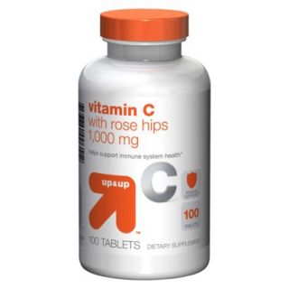 up&up Vitamin C with Rose Hips 1000 mg Tablets   100 Count