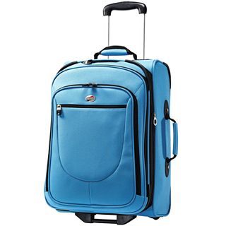 American Tourister Splash 21 Carry On Expandable Upright Luggage, Turquoise