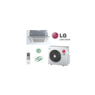LG LC187HV Ductless Air Conditioning, SingleZone Ceiling Cassette Mini Split System w/Heat Pump 18,000 BTU