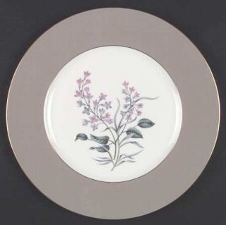 Wedgwood Milford (Bone China) Dinner Plate, Fine China Dinnerware   Mauve Band,