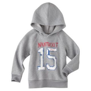 Cherokee Infant Toddler Boys Hooded Nantucket Sweatshirt   Gray 2T