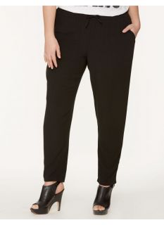Lane Bryant Plus Size Soft track pant by DKNY JEANS     Womens Size 1X, Black
