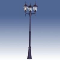 Maxim MAX 1105RP Poles 3 Light Outdoor Pole/Post Lantern