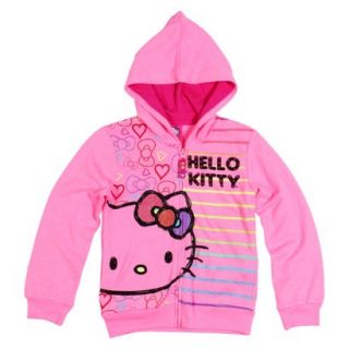 Hello Kitty Girls Sweatshirt   Pink L