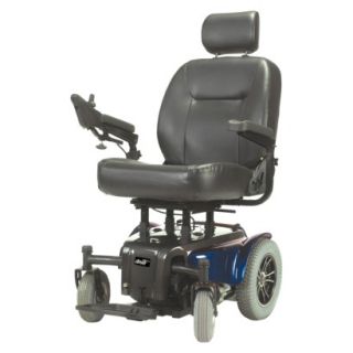 Medalist 450 Heavy Duty Rear Wheel Drive Power Wheelchair   24 Seat, Blue