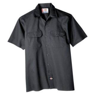 Dickies Mens Original Fit Short Sleeve Work Shirt   Charcoal XXXL