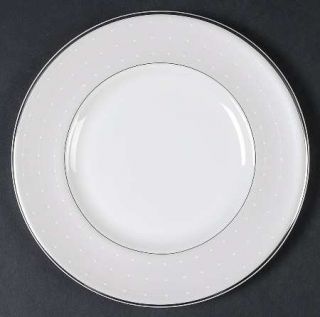 Royal Doulton Etoile Platinum Salad Plate, Fine China Dinnerware   Monique Lhuil