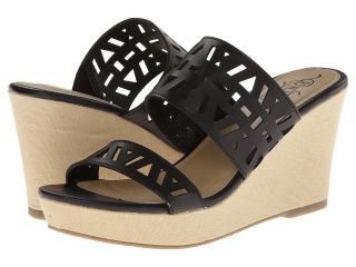 Kenneth Cole Unlisted Clip In Womens Wedge Shoes (Black)